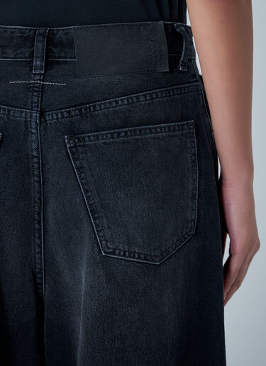 Distressed Jeans MM6 Maison Margiela Distressed Jeans Black mmm0261009