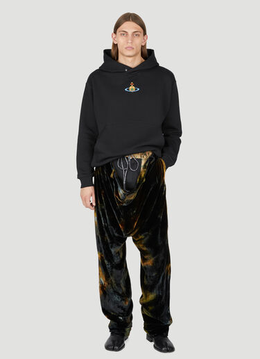 Vivienne Westwood Wreck Velvet Pants Black vvw0154004