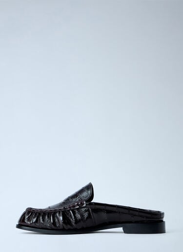 LN-CC® - Saint Laurent: Le Loafer Mules - Dark Brown Saint Laurent Le Loafer Mules Dark Brown sla0264025