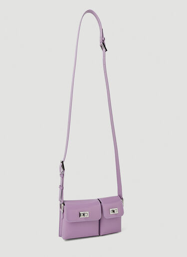 BY FAR Baby Billy Shoulder Bag Lilac byf0251022