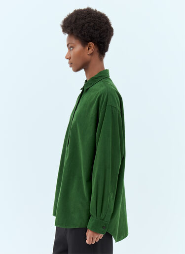 Penna Shirt The Row Penna Shirt Green row0256027