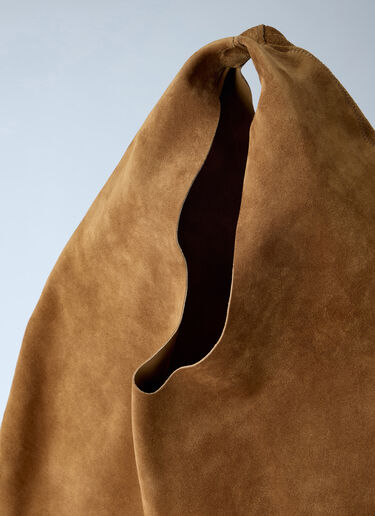 The Row Small Bindle Handbag Camel row0263022