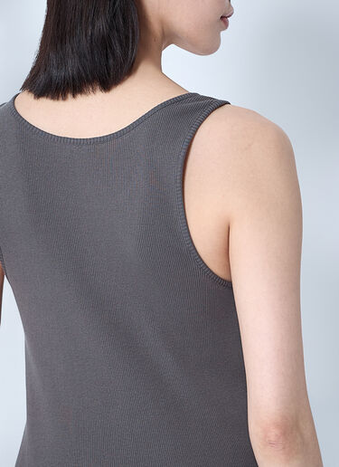 Saint Laurent Cassandre Tank Top Grey sla0259011