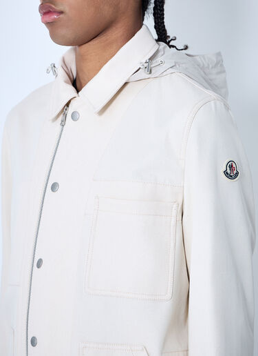 Moncler Guerledan 衬衫夹克  白色 mon0160012