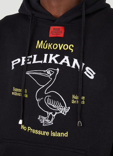 Pressure Pelikan Pressure Hooded Sweatshirt Black prs0146015