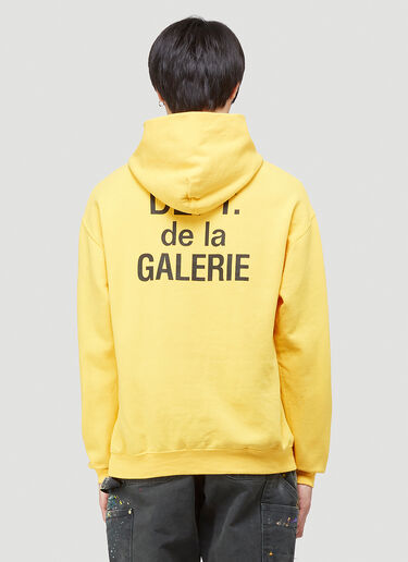 Gallery Dept. Reversible Hooded Sweatshirt  Yellow gdp0141012