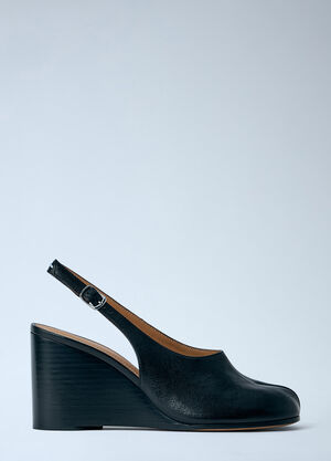 Maison Margiela Tabi Slingback Wedges Black mla0264015