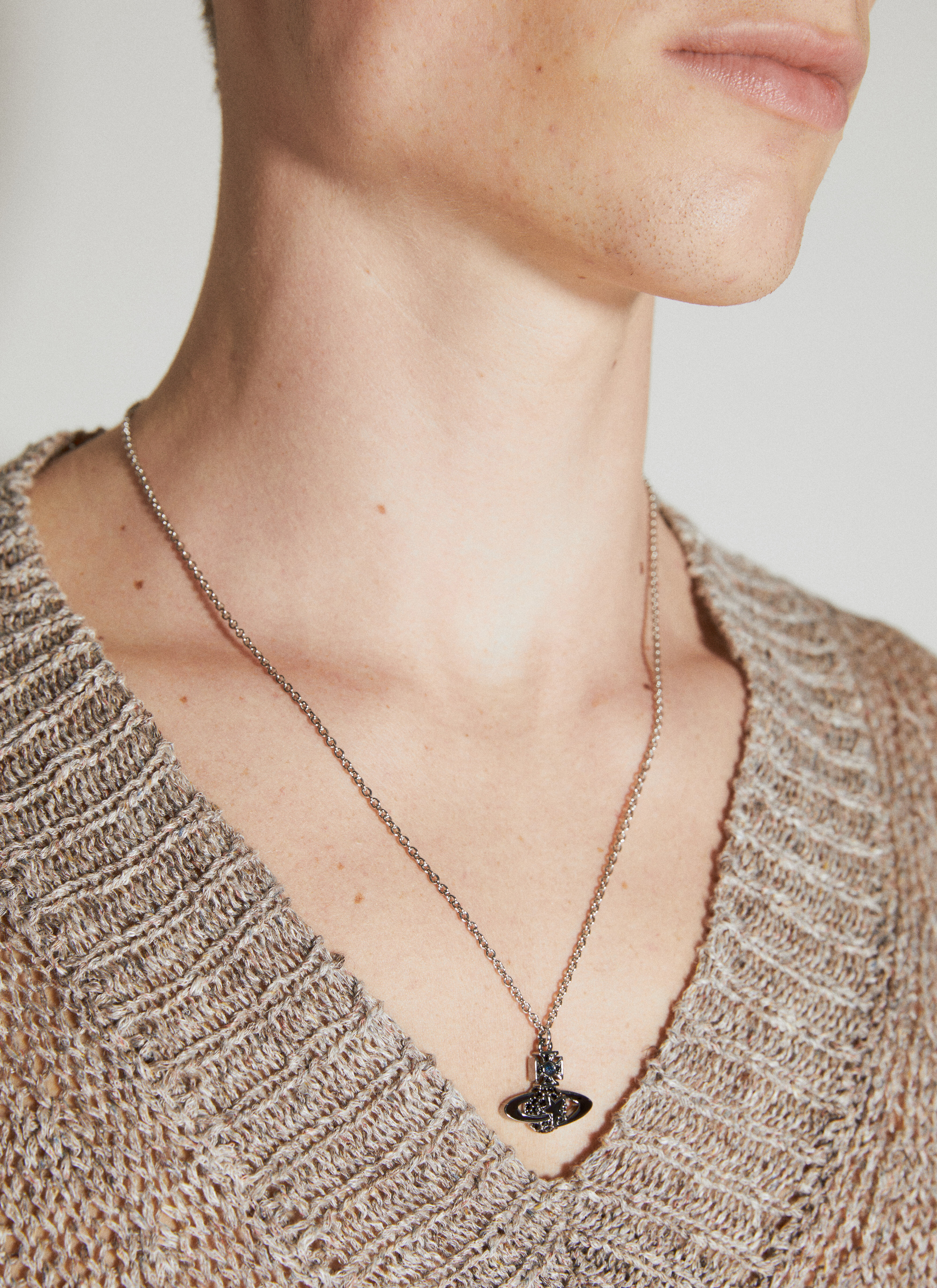 Vivienne Westwood Darlene Pendant Necklace en Silver pour homme LN CC