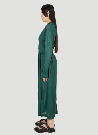 Belted Shirt Dress Studio Nicholson Belted Shirt Dress Green stn0249002