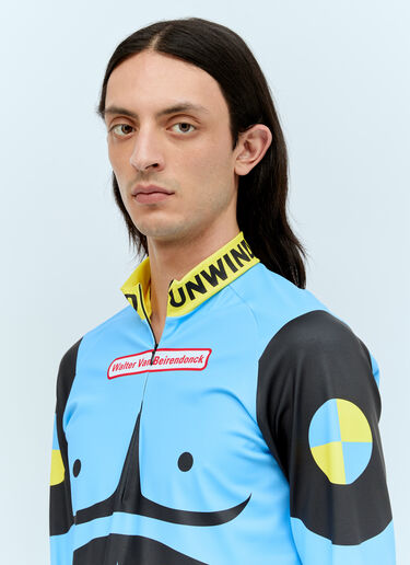 Walter Van Beirendonck Dummy Bike Top Blue wlt0156007