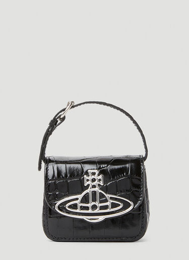 Vivienne Westwood Croc Mini Handbag Black vvw0253030