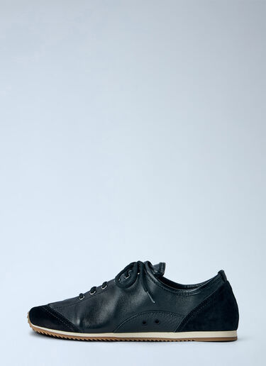 LN-CC® - Lemaire: Gummy Grip Sneakers - Black Lemaire Gummy Grip Sneakers Black lem0266002