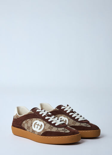 Gucci Interlocking G Sneakers Brown guc0159066