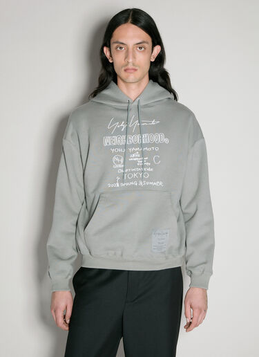 Yohji Yamamoto x Neighborhood Neighborhood Hooded Sweatshirt Grey yoy0156024