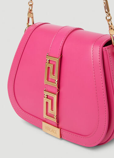 Versace Greca Goddess 小号单肩包 粉色 vrs0251045