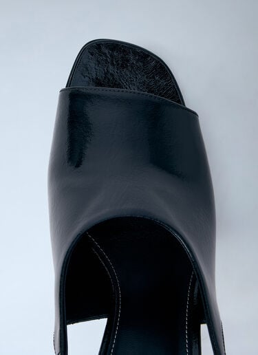 Slingback Peep-Toe Heels TOTEME Slingback Peep-Toe Heels Black tot0264044