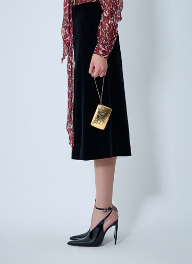 Minaudière Clutch Saint Laurent Minaudière Clutch Brown sla0261111