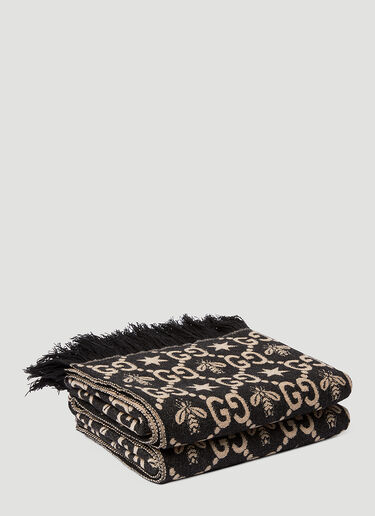 Plaid Blanket Gucci Plaid Blanket Black wps0644012