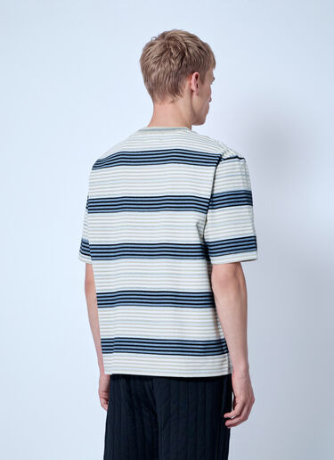 Fred Perry x Craig Green Striped Overprint T-Shirt Beige fry0166007
