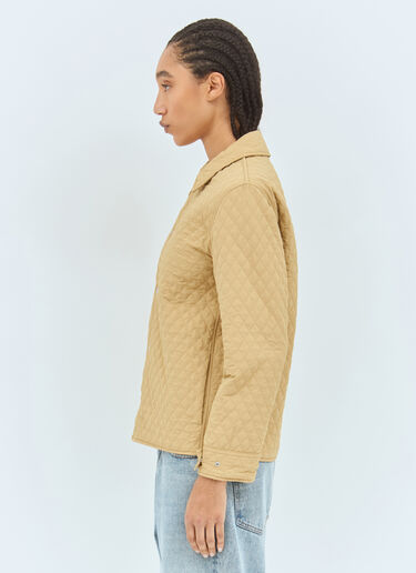 Burberry Reversible Quilted Nylon Jacket Beige bur0257012