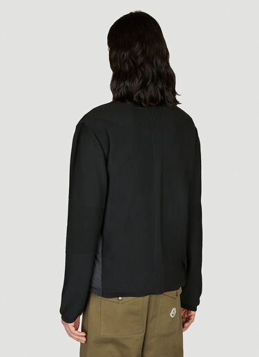 Logo Patch Shell Jacket Moncler Logo Patch Shell Jacket Black mon0154027