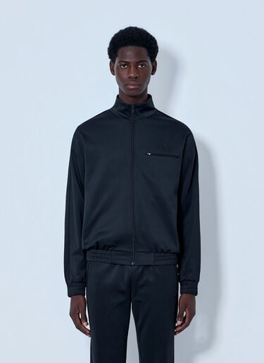 MM6 Maison Margiela Zip-Front Jacket Black mmm0164003