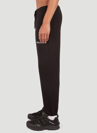 Logo Print Track Bottoms 4 Moncler Hyke Logo Print Track Bottoms Black mhy0151003