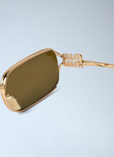 LN-CC® - Miu Miu: C50S Sunglasses - Gold Miu Miu C50S Sunglasses Gold lmu0266009