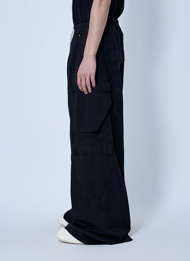 Rick Owens DRKSHDW Double Cargo Jumbo Belas Pants Black drk0166009