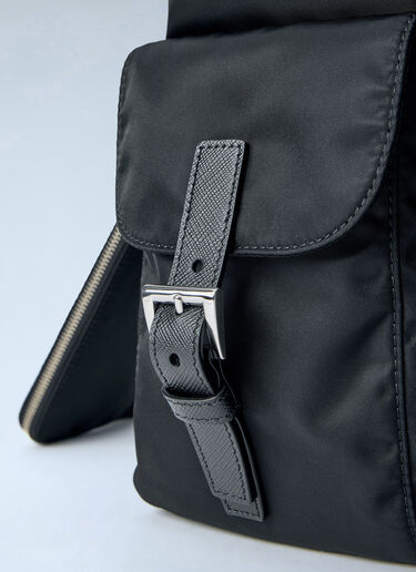 Prada Re-Nylon Medium Backpack Black pra0260040