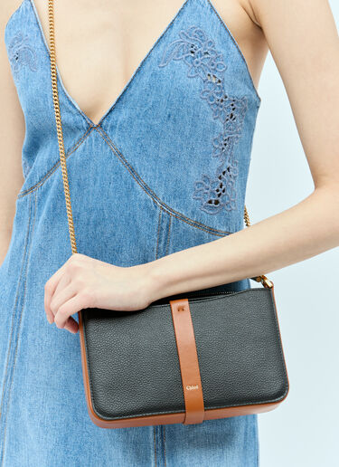 Chloé Marcie Pouch On Chain 单肩包 黑色 chl0255061