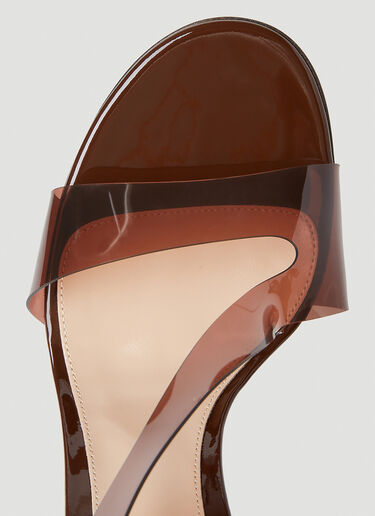 Gianvito Rossi G32231 Glass Wedge Heels Brown gia0251022