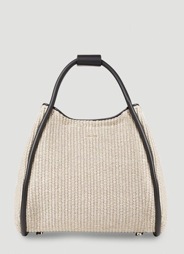 Marines Straw Tote Bag Max Mara Marines Straw Tote Bag Beige max0252036