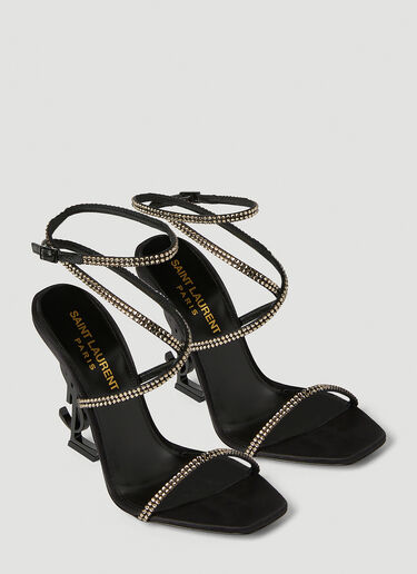 Saint Laurent Opyum 110 Sandals Black sla0252035