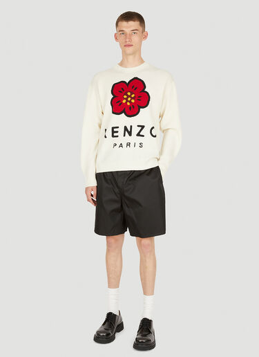 Kenzo Boke Flower Sweater White knz0150002