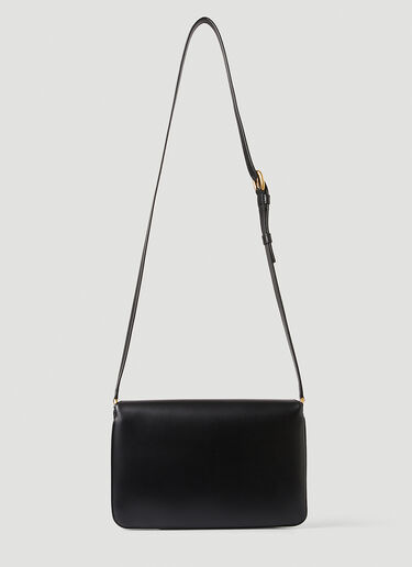 Saint Laurent Le Maillon Shoulder Bag Black sla0246028