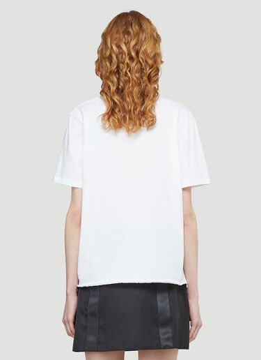 Saint Laurent Graphic T-Shirt White sla0243010