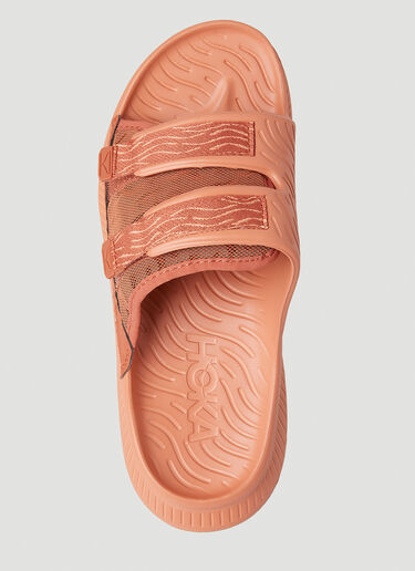Ora Luxe Slides HOKA Ora Luxe Slides Red hok0250011
