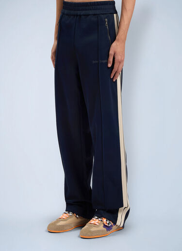 Classic Logo Zip-Up Track Pants Palm Angels Classic Logo Zip-Up Track Pants Dark Blue pma0162097