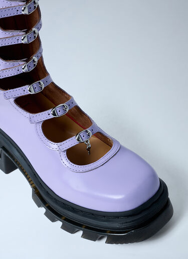 Dr. Martens x Marc Jacobs Kiki Platform Boots Purple drc0262002