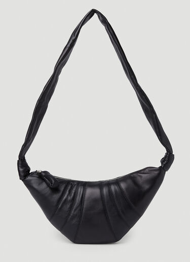 Lemaire Small Croissant Shoulder Bag Black lem0252018