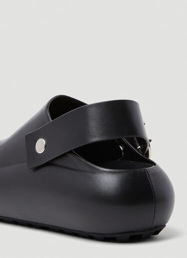 Jil Sander Platform Slingback Clogs Black jil0253028