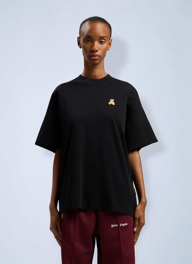 Bear In Mind Loose T-Shirt Palm Angels Bear In Mind Loose T-Shirt Black pma0262119