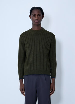 GR10K Rib Sweater Green grk0162004