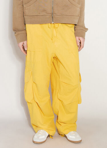 Entire Studios Freight Cargo Pants Yellow ent0156011