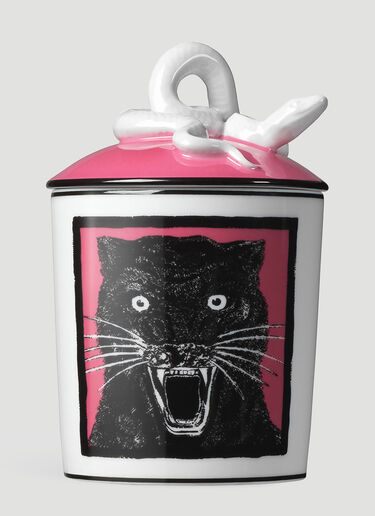 Gucci XL Panther Candle White wps0638404