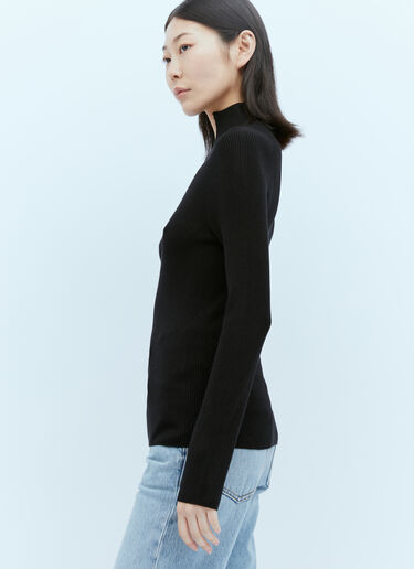 A.P.C. Pull Nicole Rib Sweater Black apc0254008