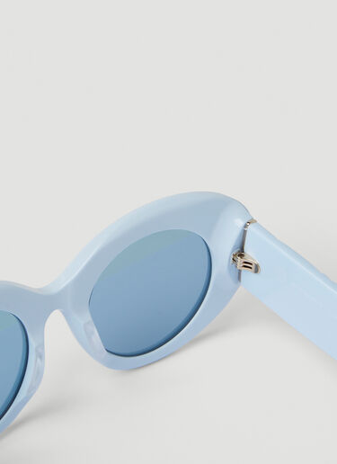 Burberry Oversized Lola Sunglasses Blue lxb0251006