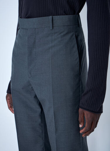 Jil Sander Tailored Wool-Blend Trousers Grey jil0164004