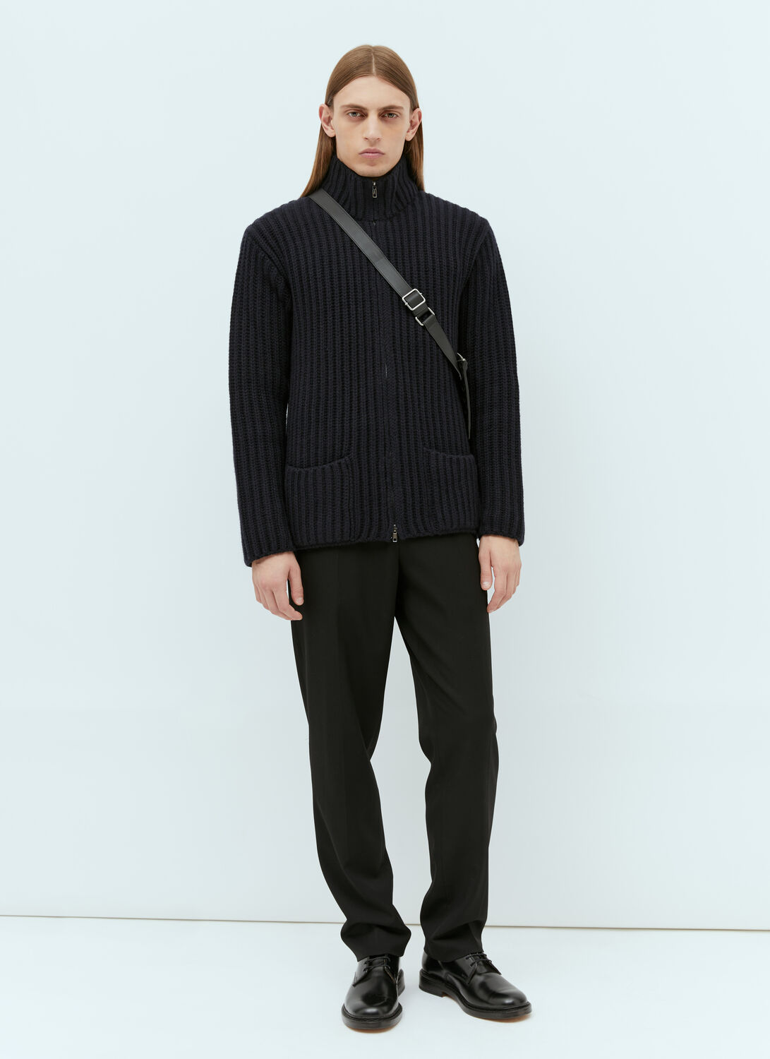 Shop The Row Malen Cashmere Cardigan In Black